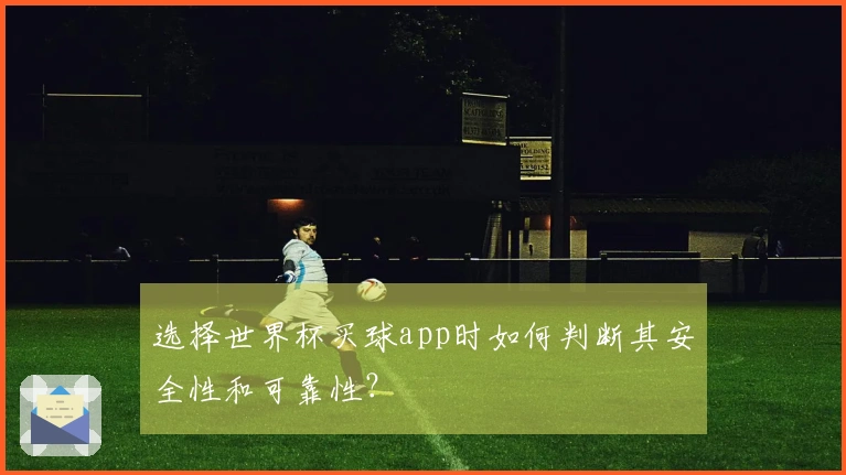 选择世界杯买球app时如何判断其安全性和可靠性？