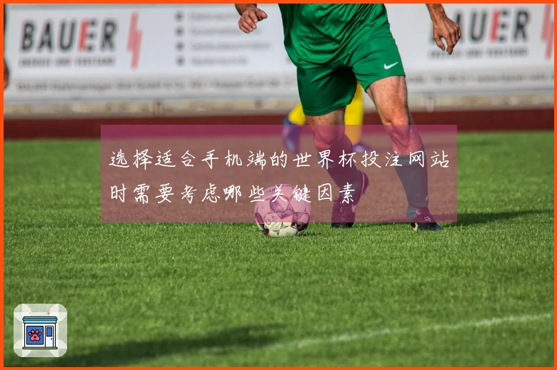 选择适合手机端的世界杯投注网站时需要考虑哪些关键因素
